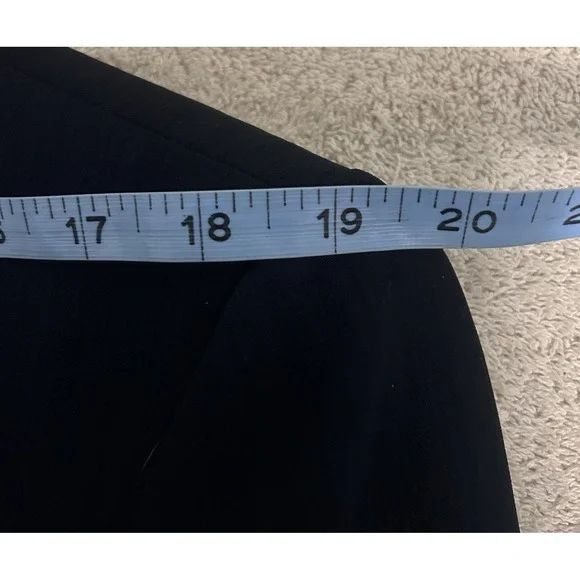 Jessica London Women's NEW 20 W Black Double-Breasted Career Blazer-019 - Picture 6 of 14